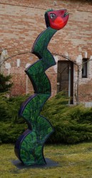 Serpent zig zag vert