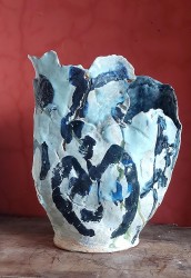 Vase double face