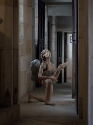 Ange musicien à la cithare