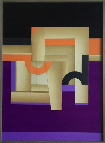 Collage - Abstraction I, 2025 - MANSUY_GUY_589