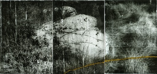 Pierre - triptyque n°3/3 - série La noche oscura, 2017-2018-2018