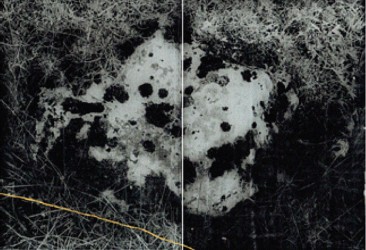 Gros caillou - diptyque n°1/3 - série La noche oscura, 2017-2018