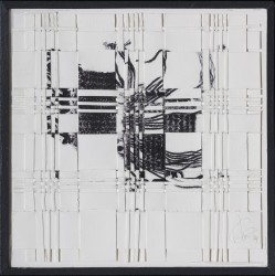 Carré d'échantillons tressés, 2025