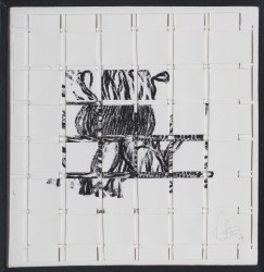 Carré d'échantillons tressés, 2025