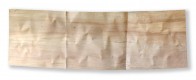 Papier déplié trois plis, 2022