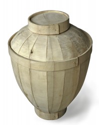 Urne cageole, "précaire vanité" 2000