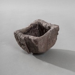 Bol à thé carré - Série de 5 bols pour les aveugles, 1989-1990
