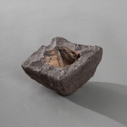 Bol à thé carré - Série de 5 bols pour les aveugles, 1989-1990