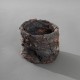 Bol à thé cylindrique - Série de 5 bols pour les aveugles, 1989-1990