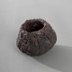 Bol à thé lave- Série de 5 bols pour les aveugles, 1989-1990