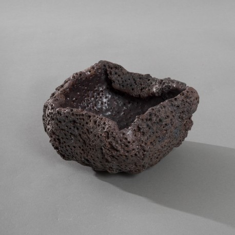 Bol à thé lave- Série de 5 bols pour les aveugles, 1989-1990 - CASANOVAS_CLAUDI_119