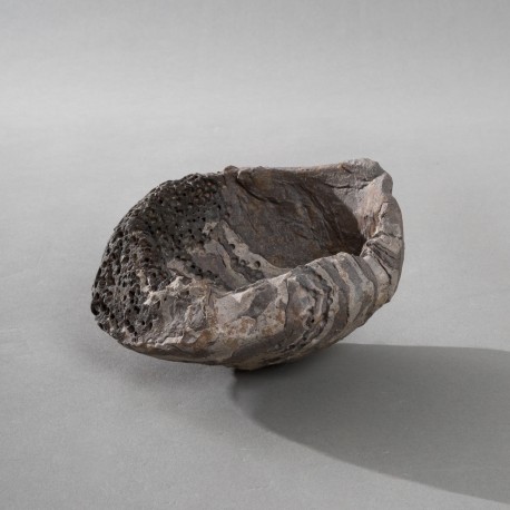 Bol à thé gris- Série de 5 bols pour les aveugles, 1989-1990 - CASANOVAS_CLAUDI_120