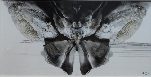 Ouvrir des ailes de papier II ( L'ange et le diable), 2026