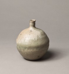 DEBLANDER Robert - Petit vase rond à col