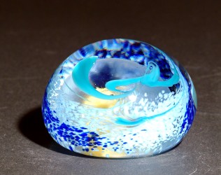 Bleu jaune et voile léger n°9