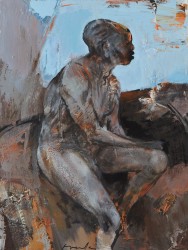 FRANTA - Homme assis