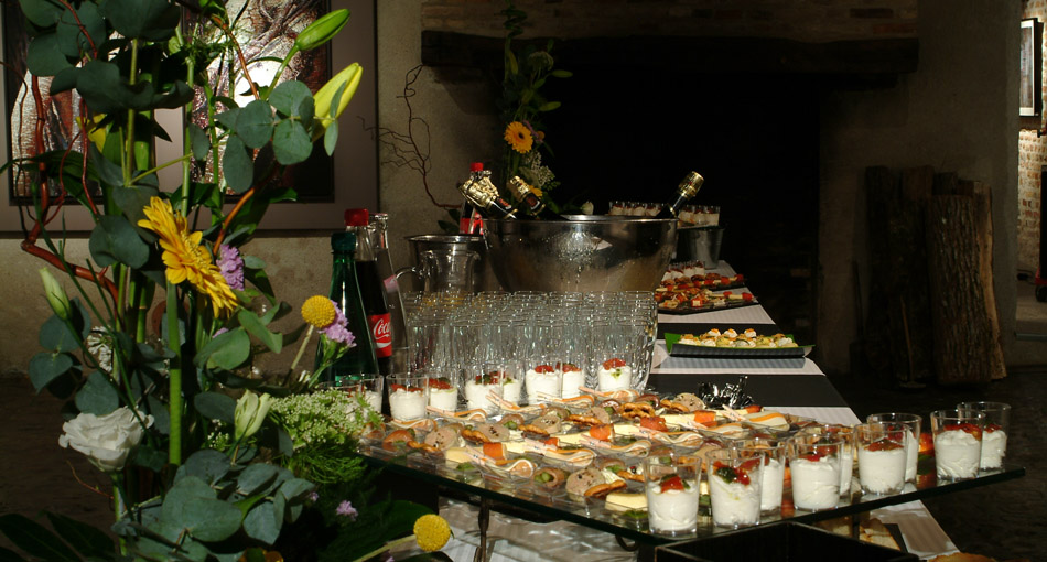 Séminaire en région Centre : buffet vert